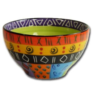 Salat Skål Multi Colour 12cm