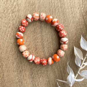 Armbånd elastik – Orange Blossom