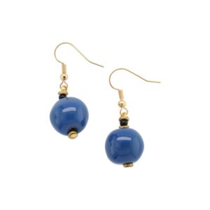 EARRING-ROUND-Shushu-Blue