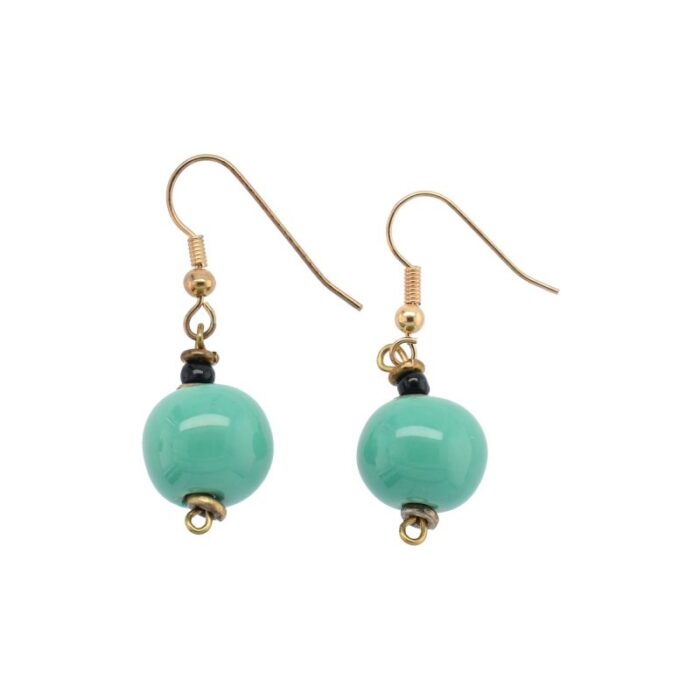 EARRING-ROUND-Victoria-Green