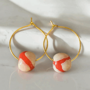 Unika øreringe – Blossom giraf