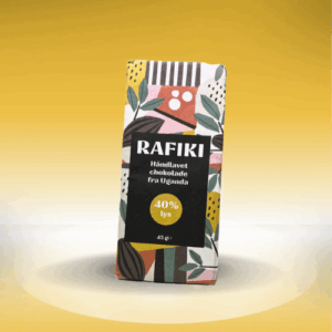 Rafiki 40% hvid chokolade 45g