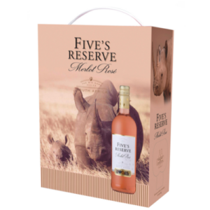 Five Reserve BiB- Merlot Rosé